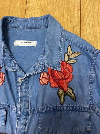 Promod riflova košeľa, promod,s