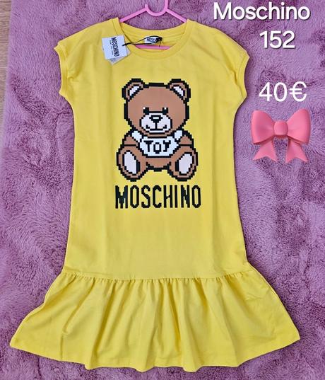 Moschino šaty 152 nové, moschino,152