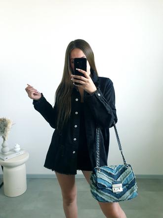 Rifľová bundička/košeľa l, l