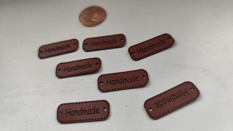 Štítky handmade, 