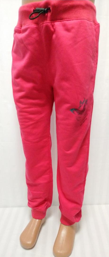 Ružové tepláky love motýľ, kugo, 122-128 cm, kugo,122