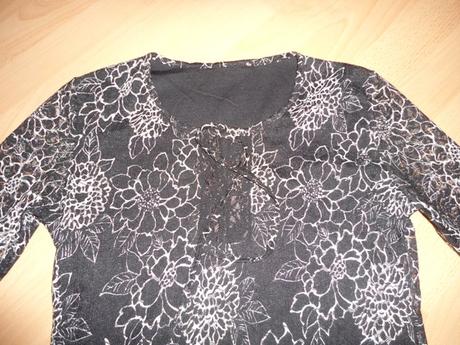 Cierno-biele tricko, m