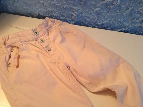 Letne bavlnené nohavice lindex 1x oblečené, lindex,122