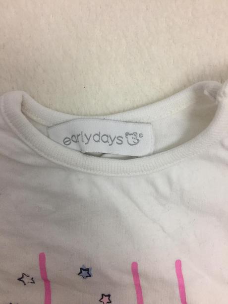 Biele tričko s dlhým rukávom, early days,56
