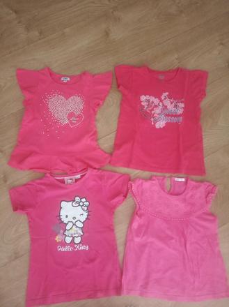 Tričká s krátkym rukávom 4 eurá/ kus, 110