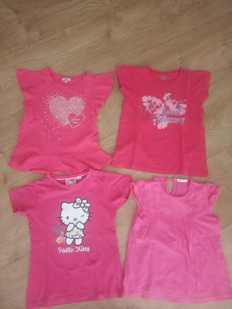 Tričká s krátkym rukávom 4 eurá/ kus, 110