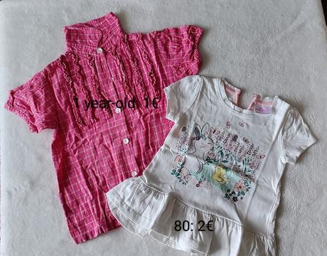 Dievčenské oblečenie, 68–80