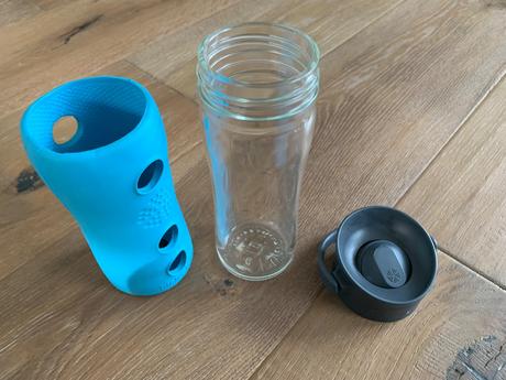 Sklenená fľaška lifefactory 350ml,