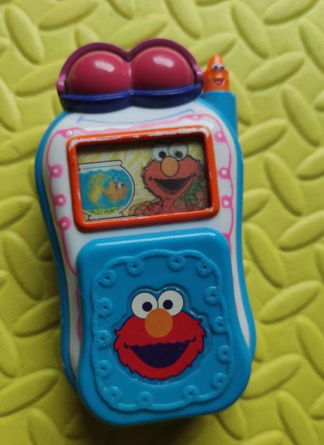 Telefon anglicky elmo retro, 