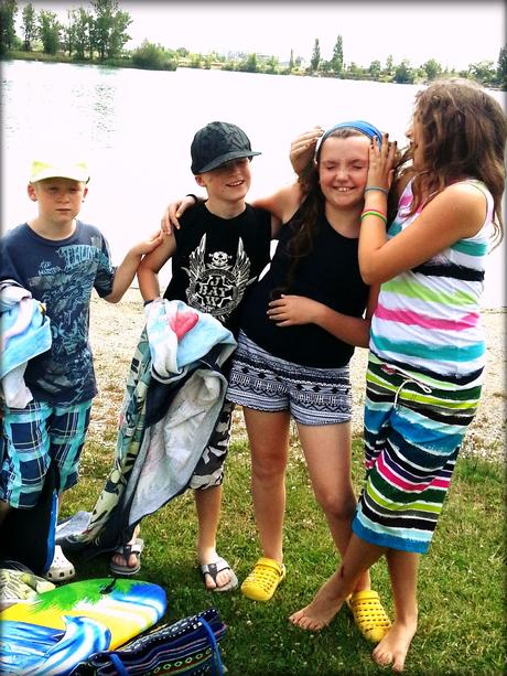 Komplet šortky + tričko, h&m,158