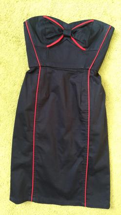 Puzdrove saty bez ramienok s, s