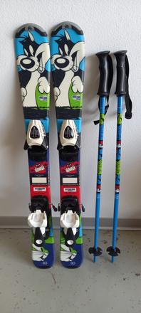 Detské lyže techno 80 cm, 80-89 cm