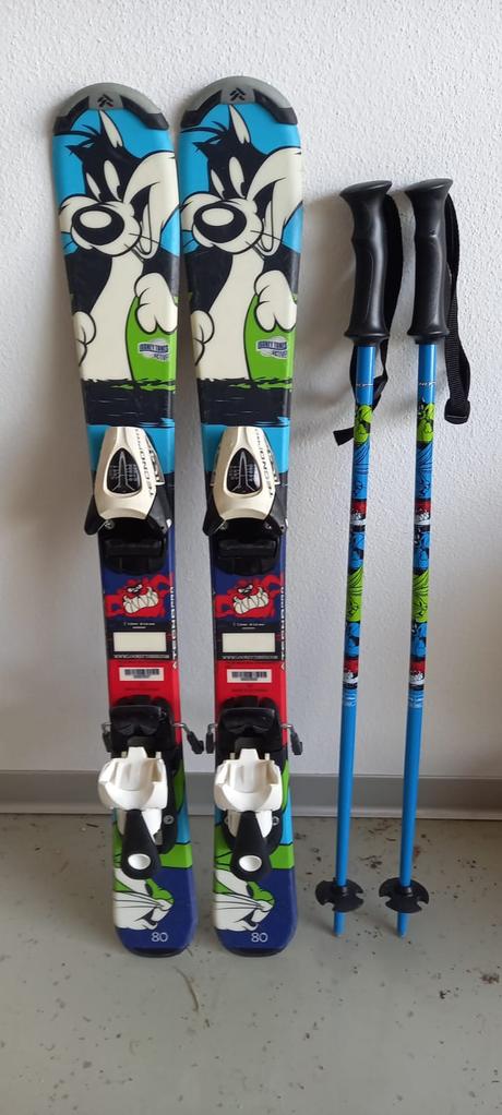 Detské lyže techno 80 cm, 80-89 cm