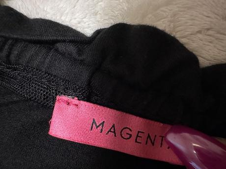 Čierne elastické šaty zn. magenta, m