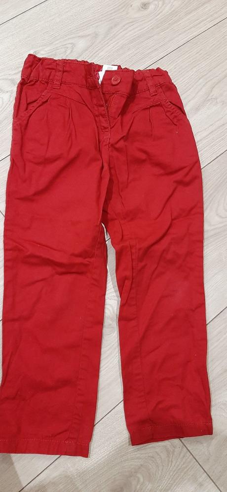 Cervene tenké nohavice, palomino,104