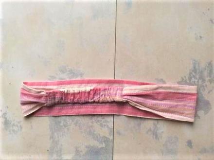 Plážová bavlnená plátenná čelenka, 