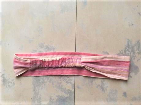 Plážová bavlnená plátenná čelenka, 