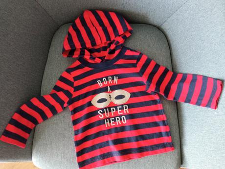 Tričko s kapucňou super hero, 86