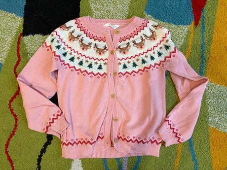 Vianočný svetrík, primark,128