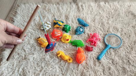 Magnetická hra rybičky,