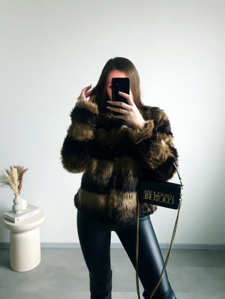 Kožúšok m/l, stradivarius,m