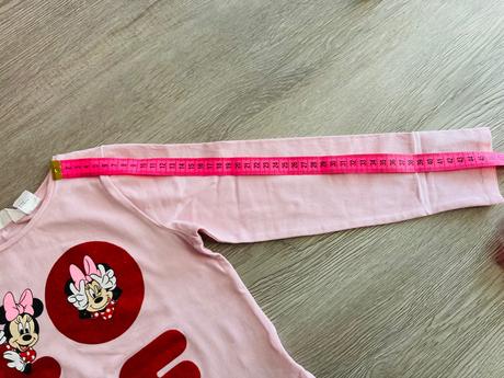 Pekné tričko minnie, h&m,122
