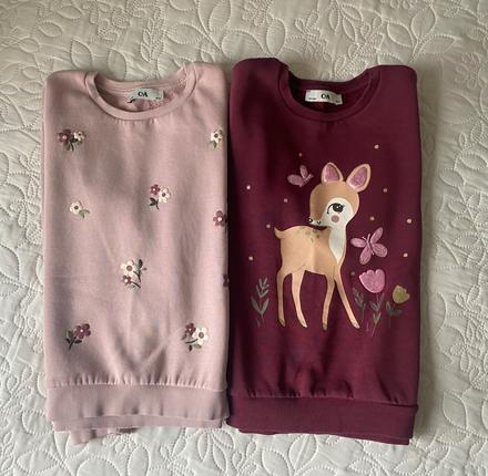 Mikina 2x top stav, c&a,134