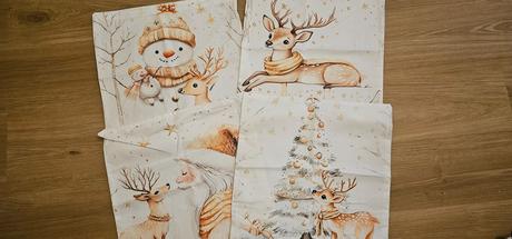 Vianočné obliečky 4ks, 