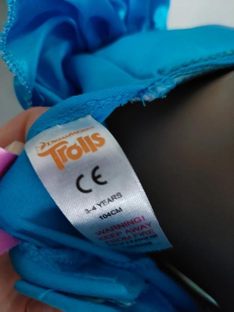 Poppy trolovia karnevalové šaty veľ.104,