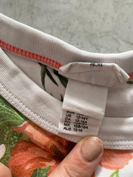 Tričko, h&m,164