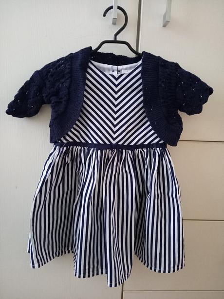 Slávnostné šaty + bolerko, baby,86