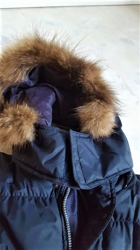 Teplá dlhá vetrovka / kabát, xl