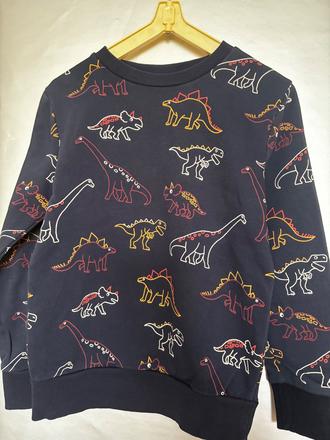 Mikina s dinosaurami, c&a,128