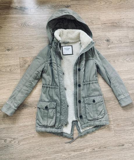 Zimná bunda/parka, abercrombie&fitch,s