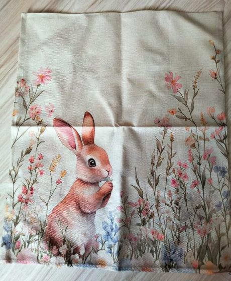 Návleky na stoličku "veľkonočný zajačik", 