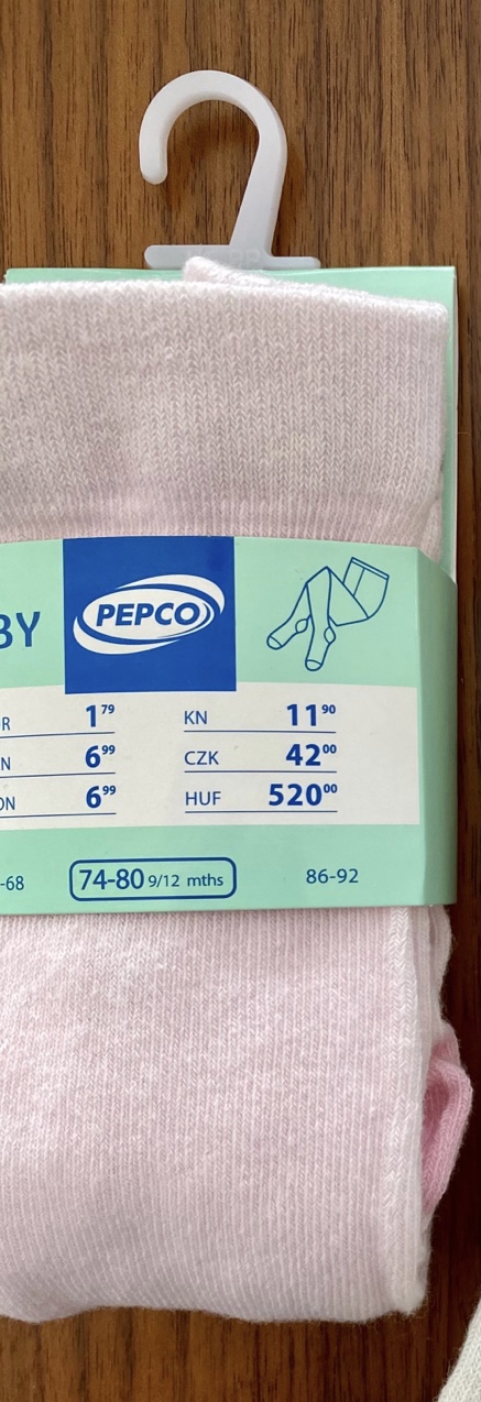 Dievcenske puncosky 74/80, 74