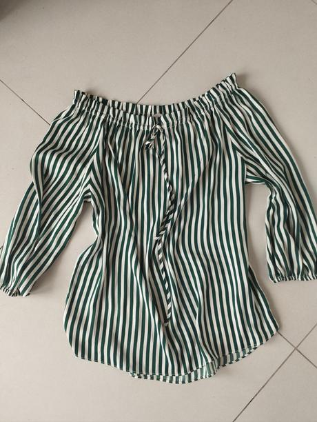 Pruhovaná blúzka, h&m,34
