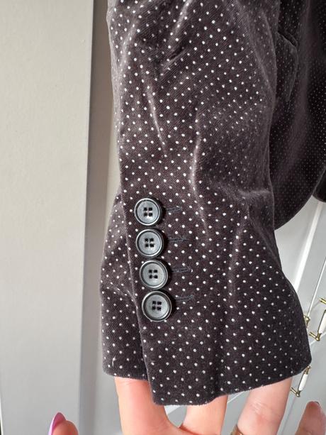 Zamatové sako zara s/m, zara,s