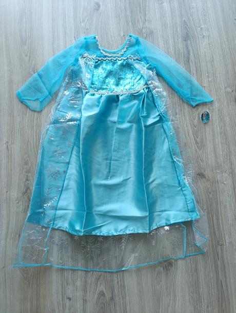 Frozen elsa šaty - 4 veľkosti 100,110,130,140,