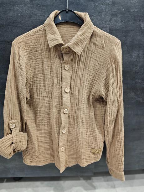 Ľanová košeľa, japitex,140