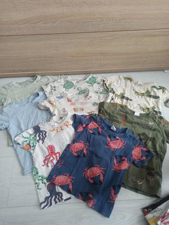 Balik tričiek 92 krátky rukáv, lindex,92