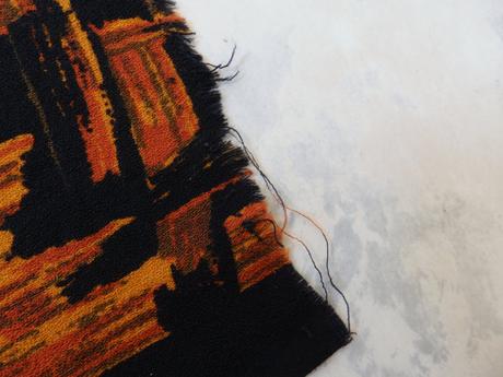 Kašmírová látka - zbytok 2 ks,