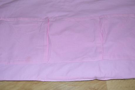 Vreckár na postieľku - hojdačka ružová, šírka (cm): 60,dĺžka (cm): 60