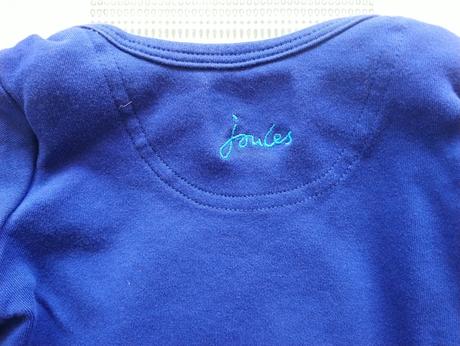 Tmavo modré tričko ovečka, joules, 68-74 cm, 74