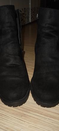 Čierne kotníkové čižmy, 38