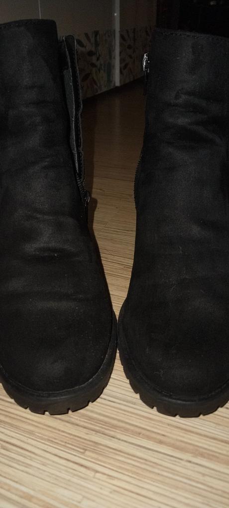 Čierne kotníkové čižmy, 38