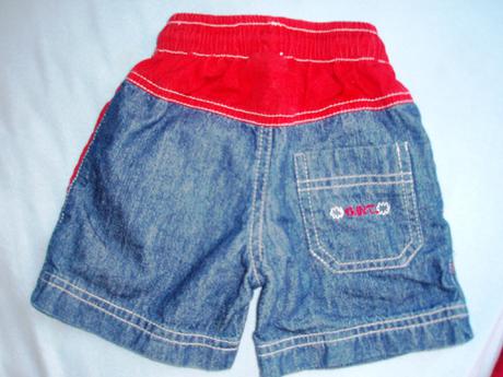 Krásne kraťasky - imitácia rifloviny, little star,62