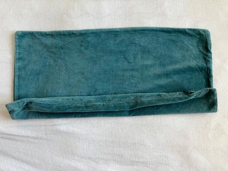 Obliečka h&m na dekoračný vankúš zamatová, 