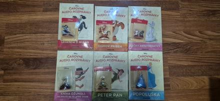 Predám disney čarovné audio rozpravky, 