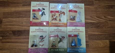 Predám disney čarovné audio rozpravky, 